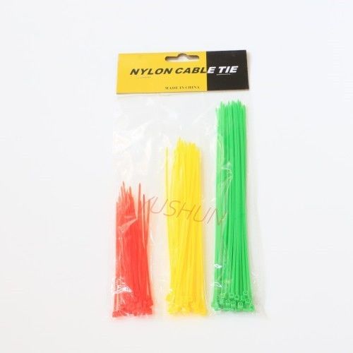 Des liens en plastique de câble en nylon auto-verrouillable durable - OEM - Disponible en blanc ou noir