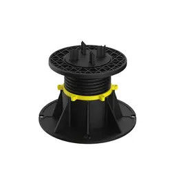 soutiens en céramique de piédestal réglable en plastique de 45mm-80mm de Decking parquetant extérieur