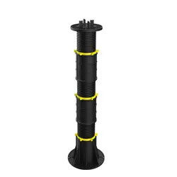soutiens en céramique de piédestal réglable en plastique de 45mm-80mm de Decking parquetant extérieur