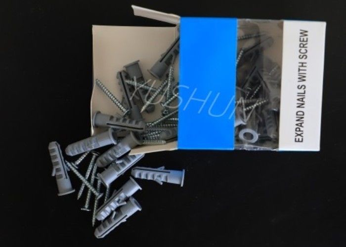 Utilisation en plastique de la Chine 1000PCS M6 M8 M10 M12 de PE de la prise de mur d'ancres d'ANHUI/prise de mur pp pour le mur