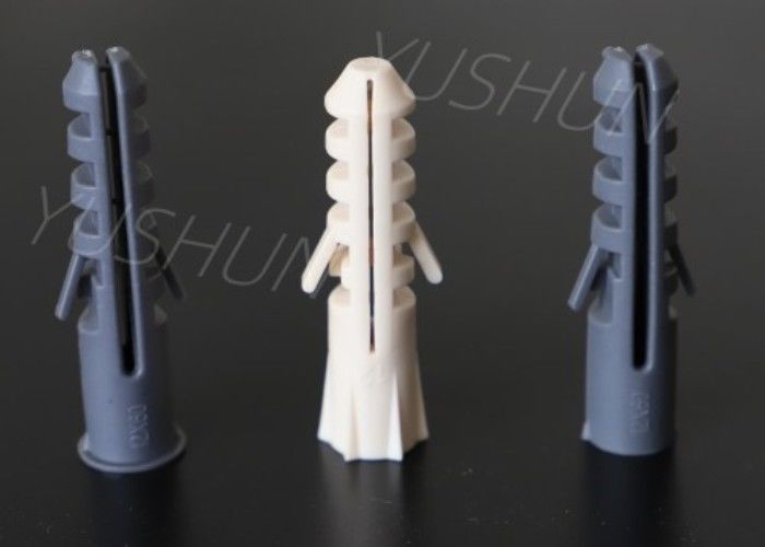PE en plastique M6 M8 M10 M12 de l'ancre pp de vis bouchon de mur d'expansion en nylon de cloison sèche