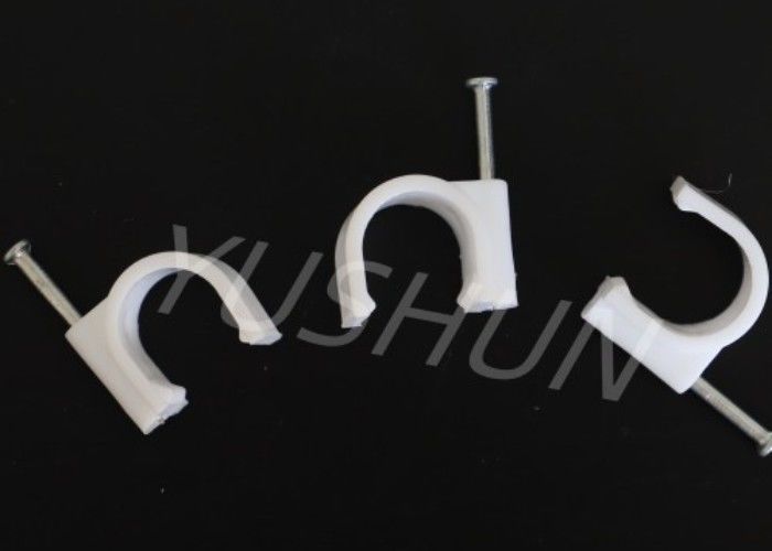Clip de câble en plastique de forme circulaire ou plate 4 mm-25 mm pour la gestion des câbles