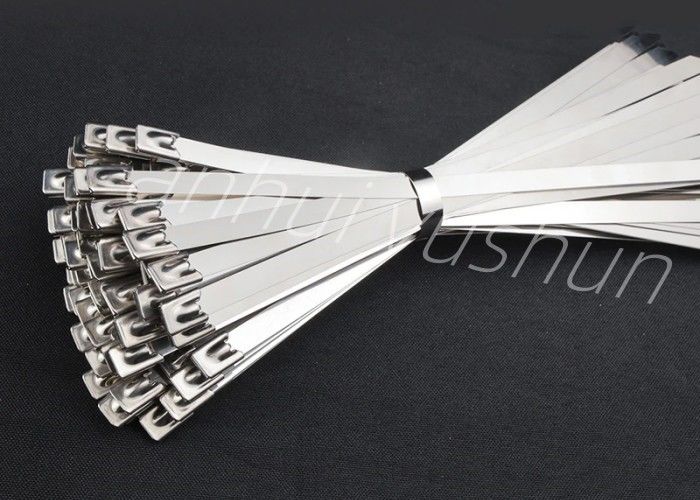 201/304/316 serre-câble inoxydable réutilisable en métal pour les fils de bondissement 4.5x450mm