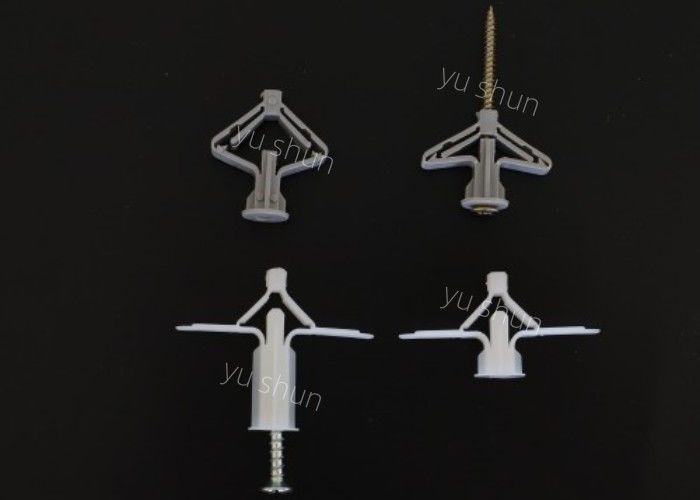 Utilisation du gris PP/PE 100pcs/bag de la vis bouchon de mur d'Aircarft M13*35mm pour le mur