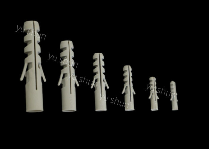 Vis bouchon en nylon de mur de 5*25mm Grey Or Any Color Plastic/ancre de mur en plastique appropriée au gypse