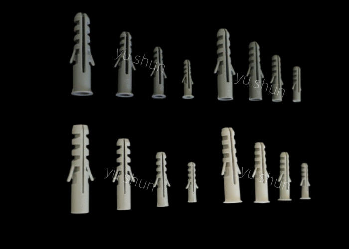 Vis bouchon en nylon de mur de 5*25mm Grey Or Any Color Plastic/ancre de mur en plastique appropriée au gypse