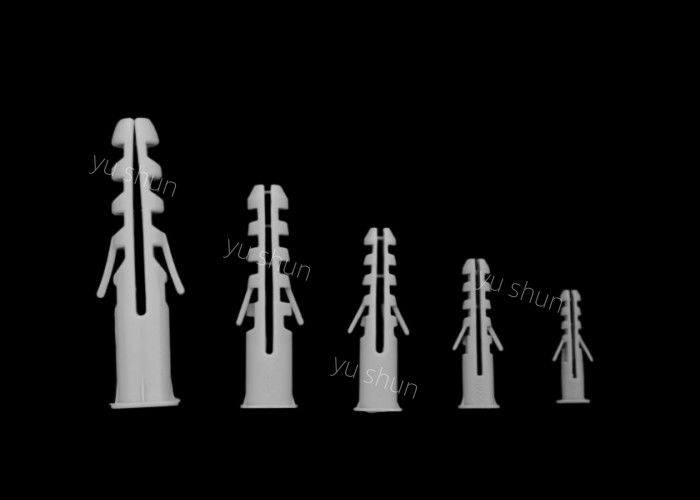 Ancrage de mur en plastique polyvalent - Taille de 10*45 mm pour diverses applications