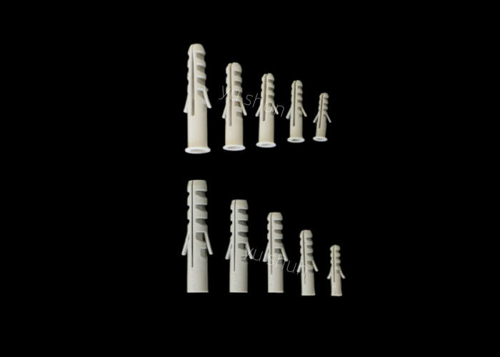 Ancrage de mur en plastique polyvalent - Taille de 10*45 mm pour diverses applications