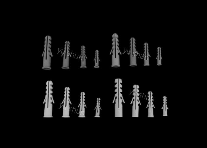 Ancrage de mur en plastique polyvalent - Taille de 10*45 mm pour diverses applications