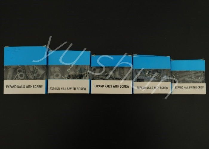 25 pièces par sac Ancrage de mur en plastique pour des installations robustes et fiables
