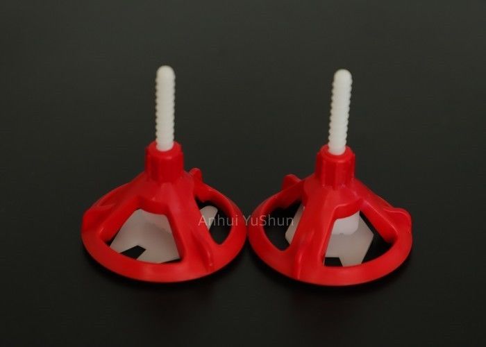 Carrelage de Pom Material Red Spin Doctor nivelant le système 2mm pour la position de tuile