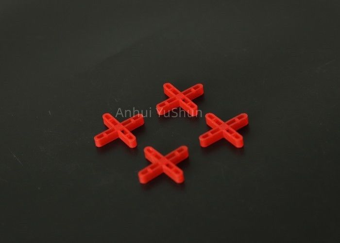 Individu croisé de plastique d'entretoises de tuile de 2.5MM nivelant des agrafes de tuile pour parqueter des accessoires