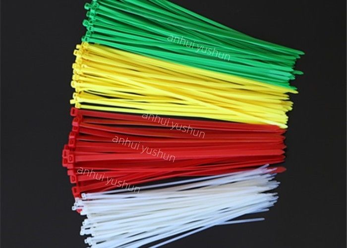 18lbs résistance à la traction auto-verrouillage câble en nylon liens en plastique pour le câblage sécurisé