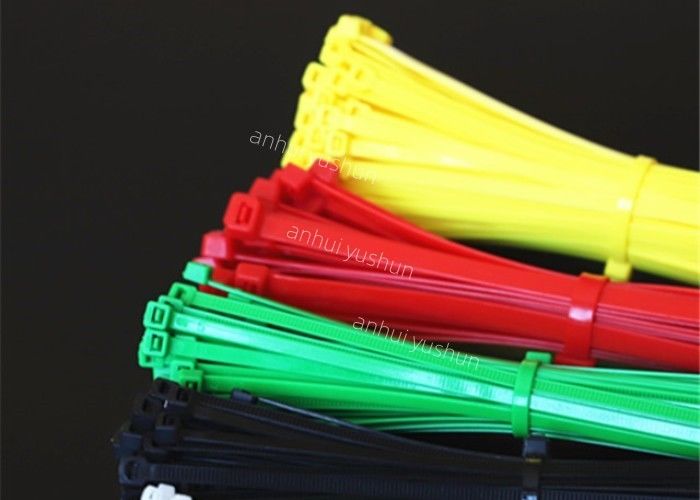 18lbs résistance à la traction auto-verrouillage câble en nylon liens en plastique pour le câblage sécurisé