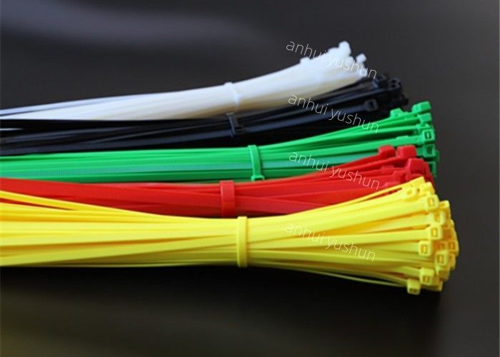 Couleurs faites sur commande en nylon noires résistantes UV du serre-câble 200mm