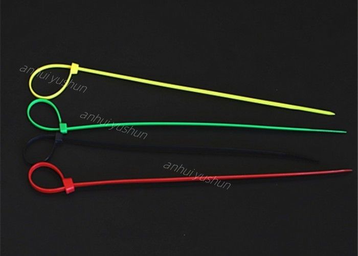 Couleurs faites sur commande en nylon noires résistantes UV du serre-câble 200mm