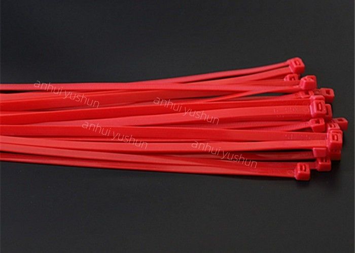 Couleurs faites sur commande en nylon noires résistantes UV du serre-câble 200mm