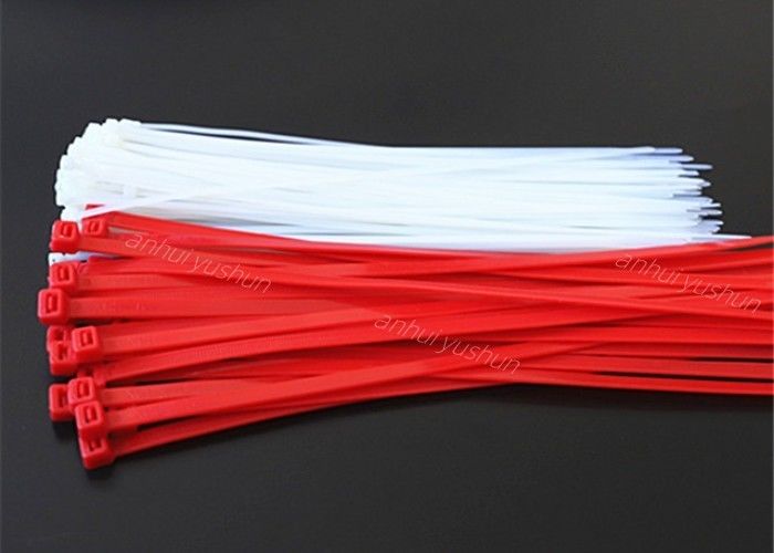 Individu d'OEM fermant à clef la couleur multi en plastique résistante des liens 300mm de fermeture éclair