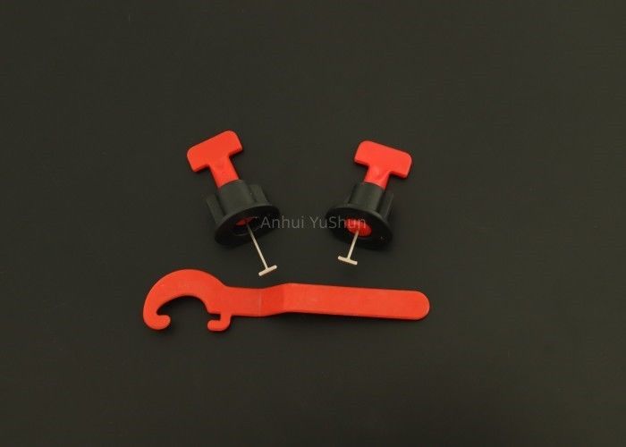 Système de nivellement de carreaux en plastique Clips de type T de 1,5 mm pour la construction et l'installation au sol