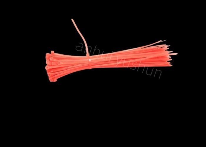 OEM de plastique Nylon66 du serre-câble 200mm 250mm 300mm du câble Pa66 de fermeture éclair en plastique en nylon de TieNylon