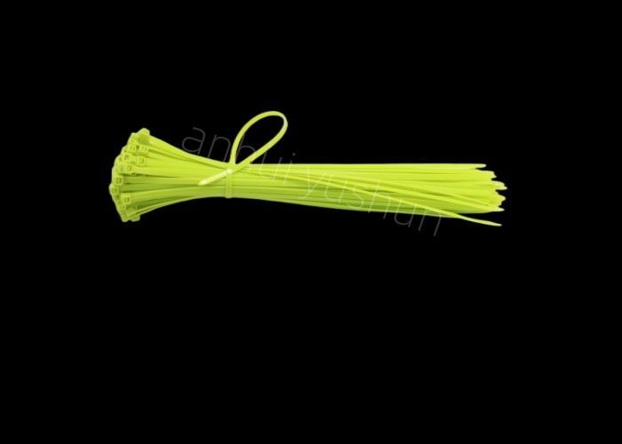 Cable en nylon auto-verrouillable blanc ou noir Liens en plastique avec une résistance à la traction de 18 lbs