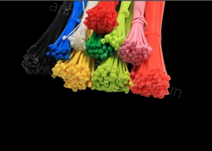 2.5mm 100mm Cable de nylon en plastique attache UL94V-2 ignifuge pour le câblage 100 pièces/sac