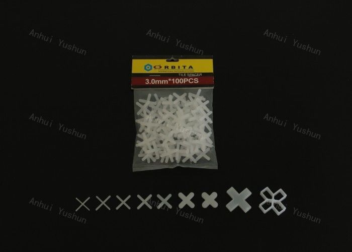 Distanciateur de plancher de tuiles 1000 pièces/sac Distanciateurs de tuiles en plastique pour une installation en tuiles lisse