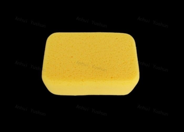 Éponge de taille moyenne pour le nettoyage et l'essuyage des éponges de couleur jaune