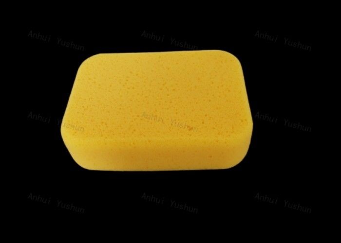 Nettoyage professionnel d'éponge de coulis de tuile de rectangle pour la couleur jaune de tuiles