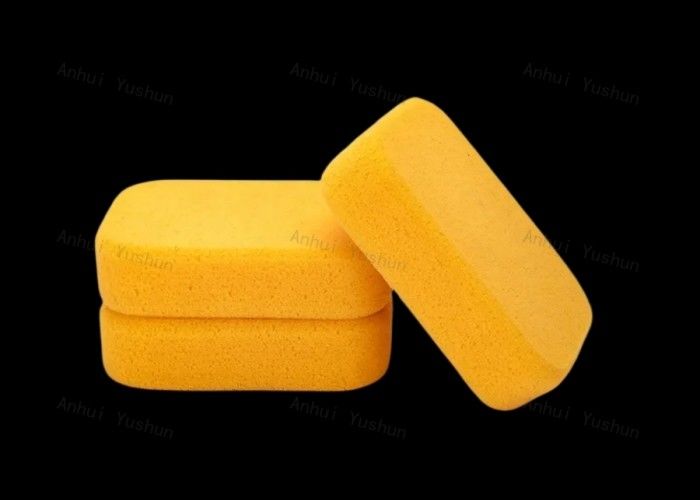 Éponge de taille moyenne pour le nettoyage et l'essuyage des éponges de couleur jaune