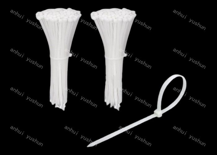 100 pièces/sac Cable de nylon en plastique à attache ignifuge UL94V-2 pour le regroupement de câbles